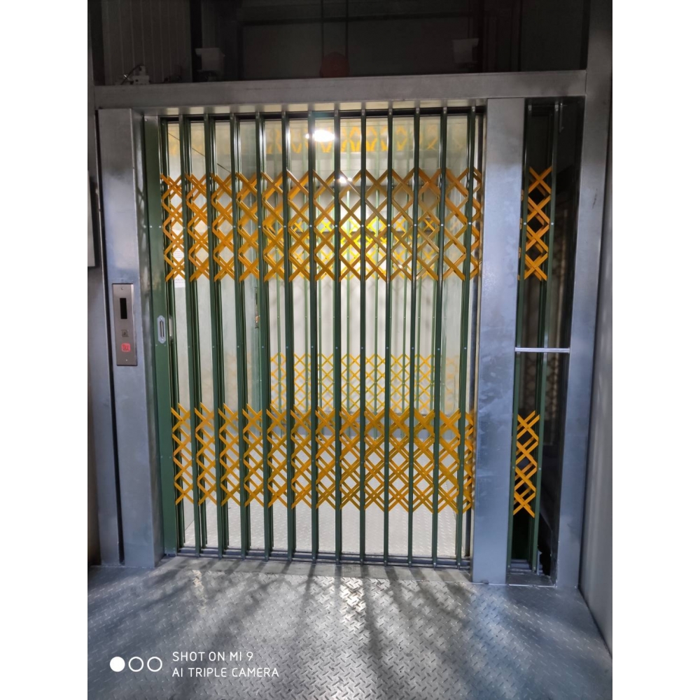 2樓2停捲筒式貨梯